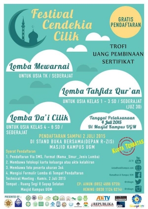 Festival Cendekia Muda di Maskam UGM