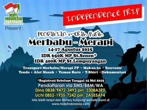 Pendakian Merah Putih "Merbabu-Merapi"