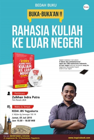 Diskusi Buku Rahasia Kuliah ke Luar Negeri