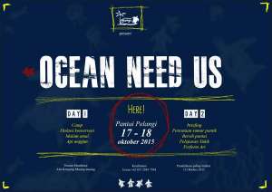Camp dan Bersih-Bersih Pantai di Pantai Pelangi