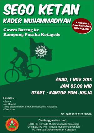 SEGO KETAN Gowes Bareng Kader Muhammadiyah