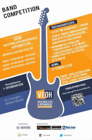  Kompetisi band SMA/K seDIY