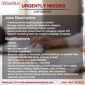 CopyWriter BeautySkin