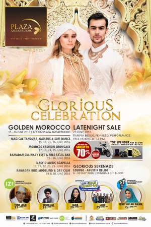 Plaza Ambarrukmo  Gelar Glorious Celebration: Golden Morroco 