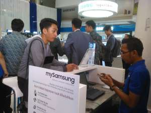 Mengintip Samsung Super Store di Jogjakarta