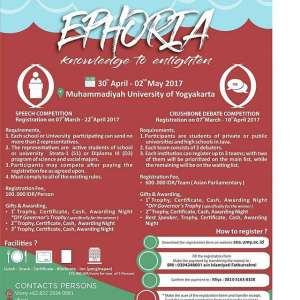EPHORIA 2017 "Knowledge to Enlighten"