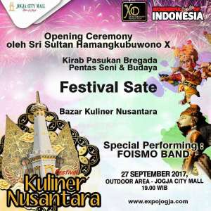 Bazar Kuliner Nusantara "Festival Sate"
