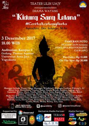 Drama Wayang &ldquo;Kidung Sang Lelana&rdquo;