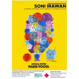 Pameran Soni Irawan, Antara/Entre PAris-Yogya