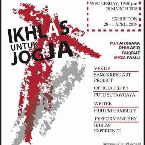 Pameran Seni Rupa : Ikhlas Untuk Jogja