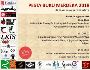 Pesta Buku Merdeka 2018