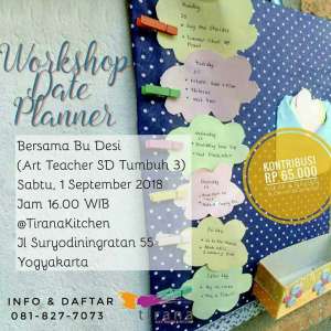 Workshop Date Planner
