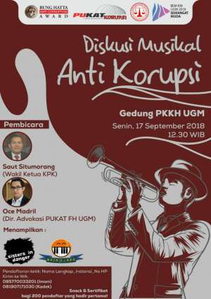 Diskusi Musikal Anti Korupsi