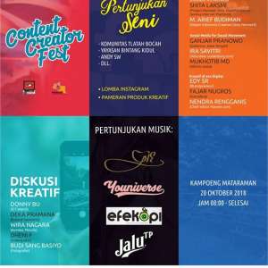 CONTENT CREATOR FESTIVAL 2018