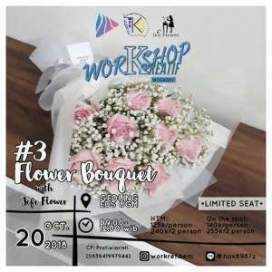 Workshop Kreatif "Flower Bouquet"