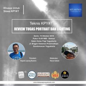 KPY Teknis Review Tugas Portrait & Lighting