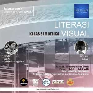 Literasi Visual: Kelas Semiotika