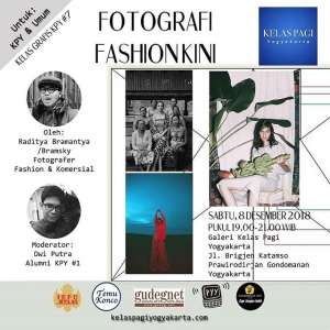 KPY#7 : Fotografi Fashion Kini