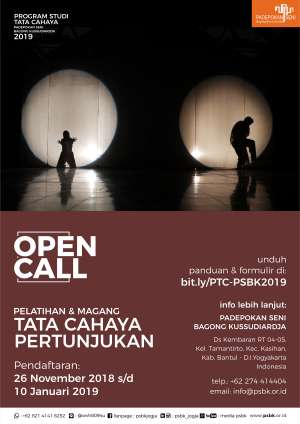 PSBK Open Call: Tata Cahaya Pertunjukan 