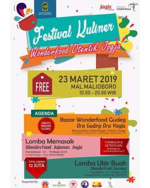Festival Kuliner Wonderfood Otentik Jogja 