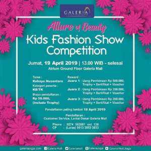 Kartini Kids Fashion Show Galleria Mall