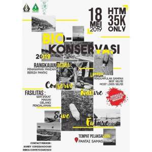 Biokonservasi "Conserve Nature, Save Future"