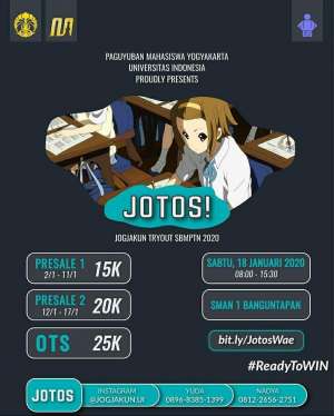 Jogjakun UI Try Out SBMPTN