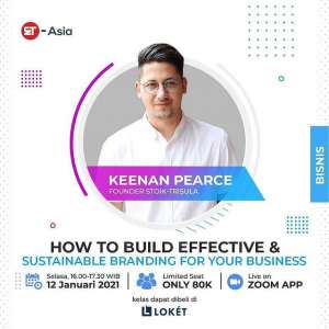 How to Build Effective & Sustainable Branding for Your Business" with Keenan Pearce