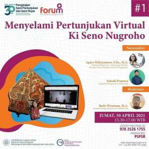 Menyelami Pertunjukan Virtual Ki Seno Nugroho