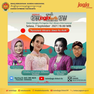 Webinar "Nyosmed Aksara Jawa itu Asik"