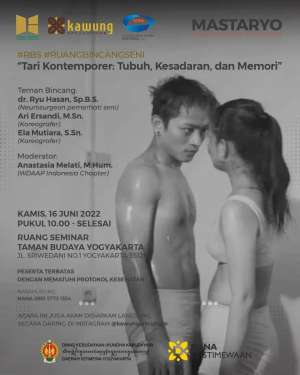 Ruang Bincang Seni "Tari Kontemporer: Tubuh, Kesadaran, dan Memori"