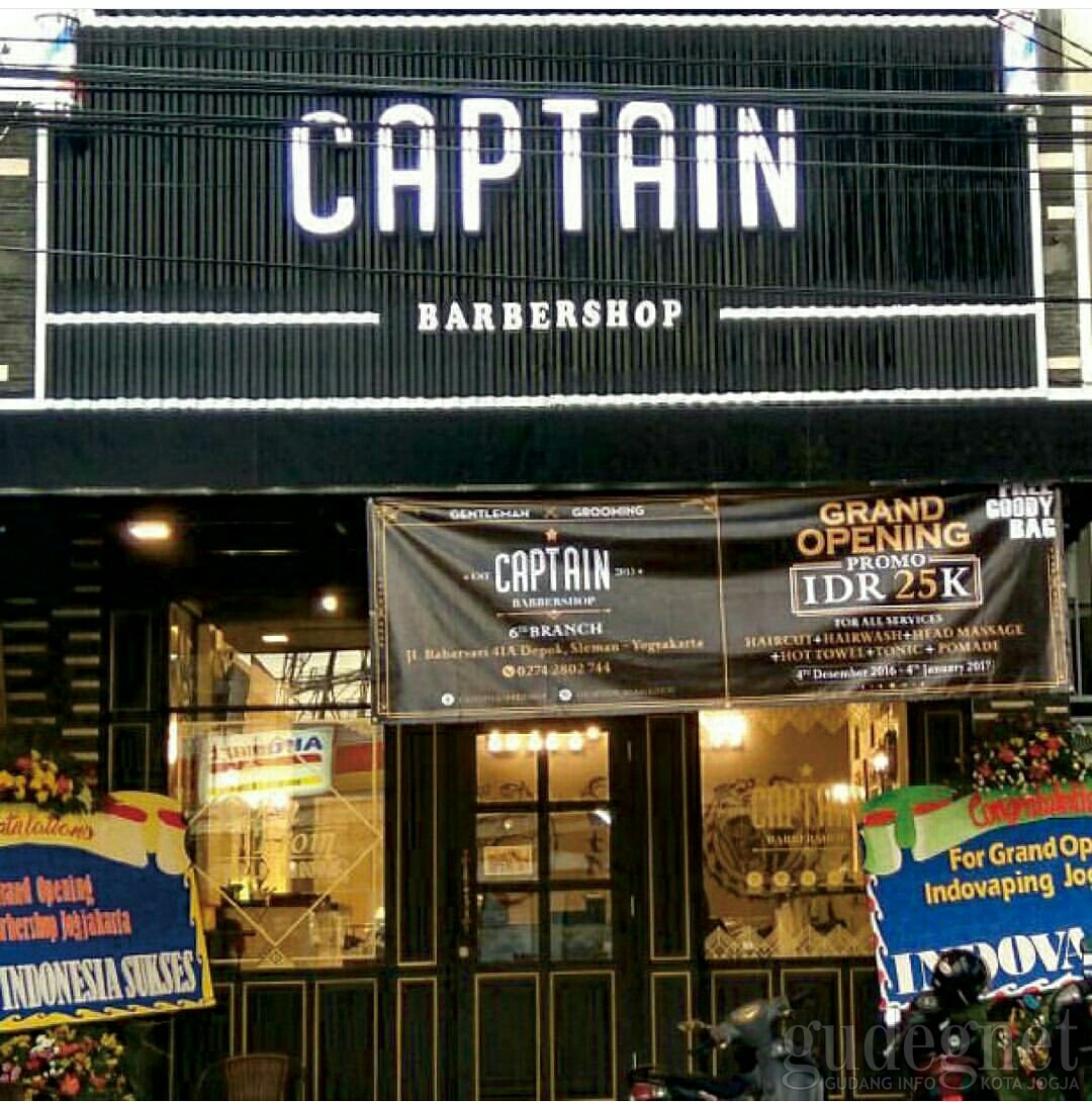 Captain Barbershop Jogja