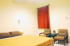 Kamar yang bersih di Borobudur Guest House