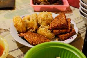 Tempenya yang gurih dan kemripik