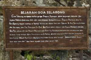 Sejarah Goa Selarong yang sebaiknya dibaca dan dihayati