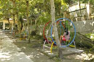Tempat bermain di Goa Selarong 