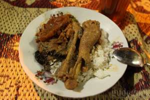 Gudeg ayam kampung khas bu Pujo