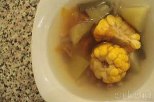 Sayur asem di warung ayam goreng bu Tini