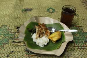 Gudeg suwir khas warung gudeg Sasha Yogyakarta