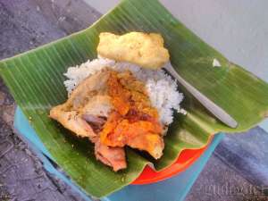 Nasi + Gudeg + Krecek + Suwir Ayam