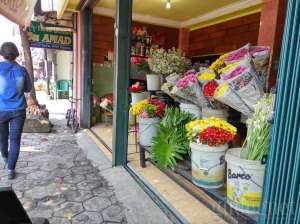 suasana di pasar kembang kotabaru
