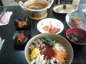 Menu korea di Mushiro