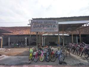 tampak depan pasar sepeda GAPPSTA yogyakarta
