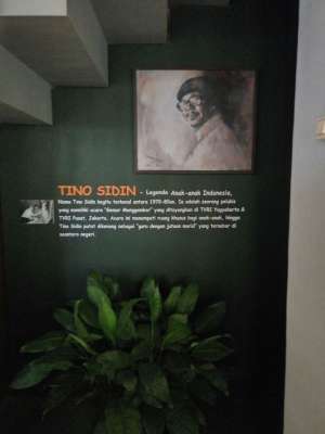 Koleksi di Museum Taman Tino Sidin
