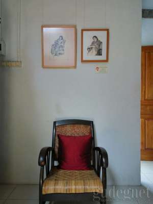 Koleksi di Museum Taman Tino Sidin 