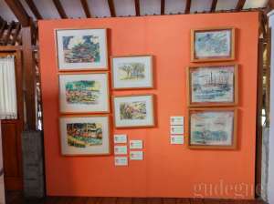 Koleksi di Museum Taman Tino Sidin