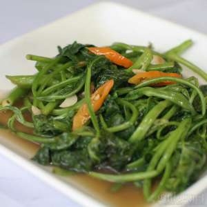Menu ca kangkung di Loempia Boom