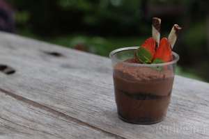 Chocolate Cup Dessert ala White Paal Resto Jogja