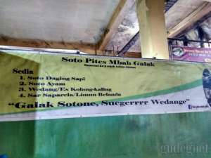 Soto Pites Mbah Galak