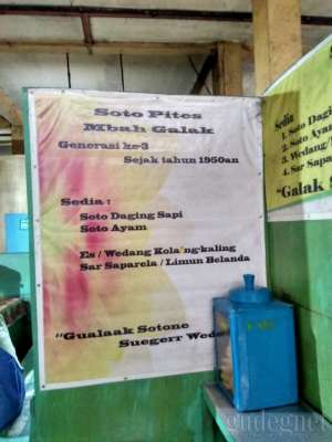 Soto Pites Mbah Galak